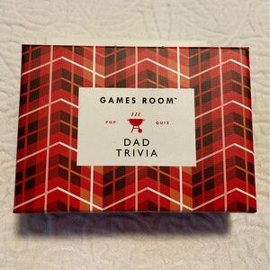 Games Room Dad Trivia card game